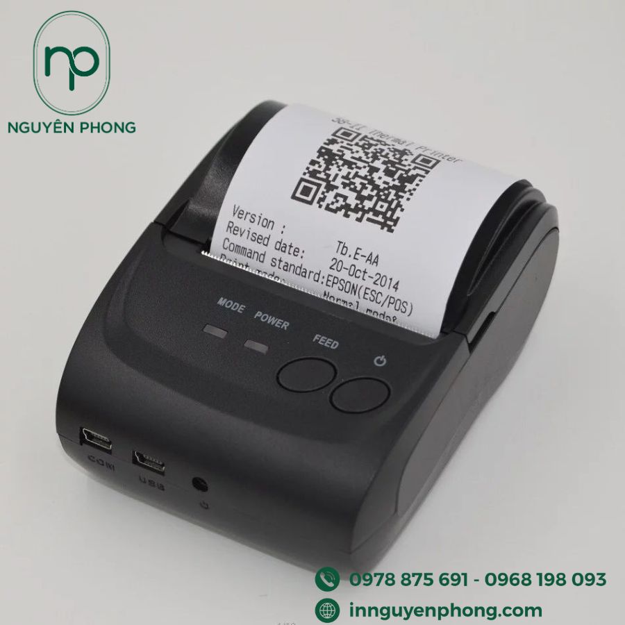 Máy in hóa đơn mini sử dụng WiFi